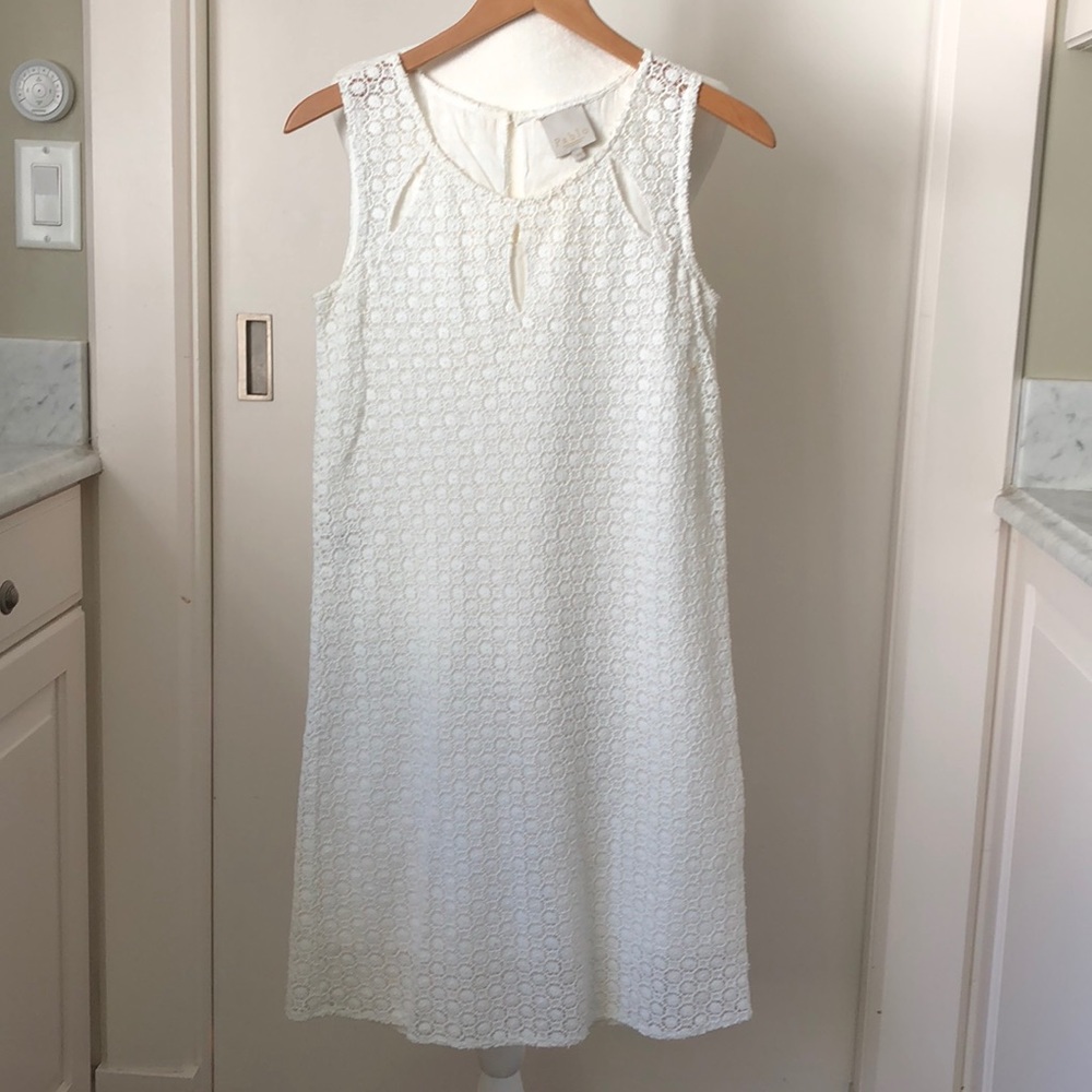 Gerard Darel Pablo crochet A-line sleeveless dress